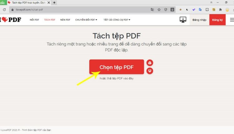 Nhấn vào Tải tập tin để tải file PDF về máy tính